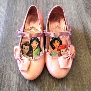Disney Princess Sparkly Dress Up Heels Toddler Size 10